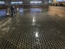 Grooved concrete at Meyer Farms